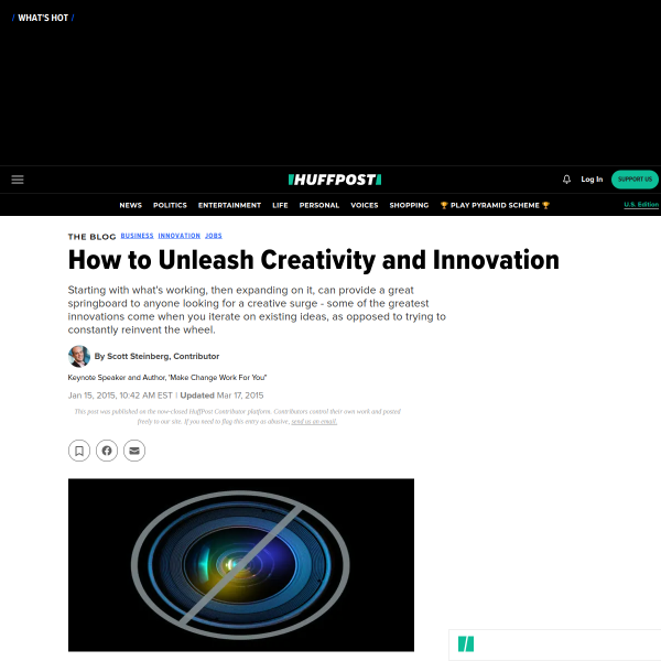 How To Unleash Creativity And Innovation