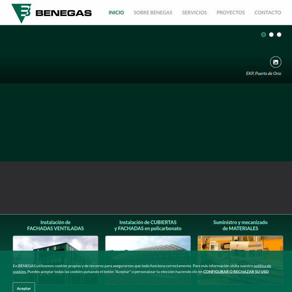 Vista mini Web: https://www.ibenegas.com/portada/portada.php