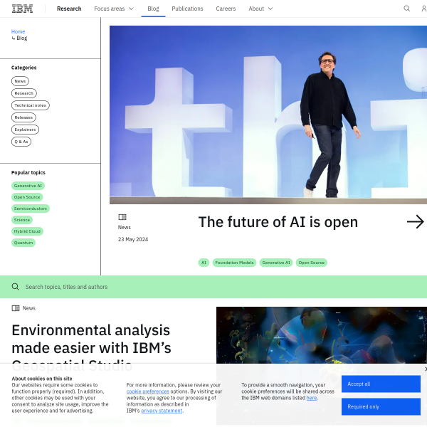 IBM Research will show off innovations at Think 2018