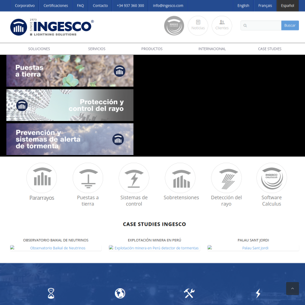 Vista mini Web: https://www.ingesco.com
