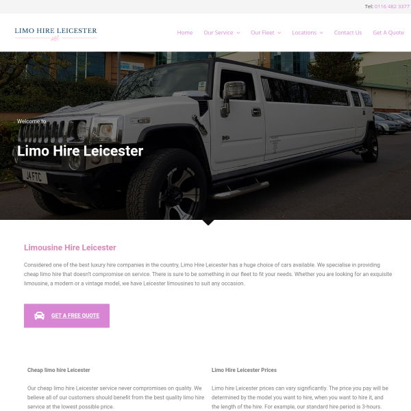 Read more about: Limo Hire Leicester