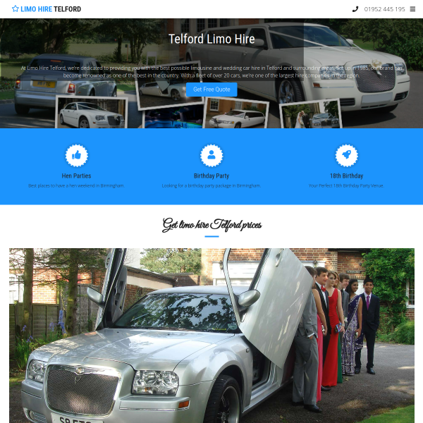 Read more about: Limos in Telford