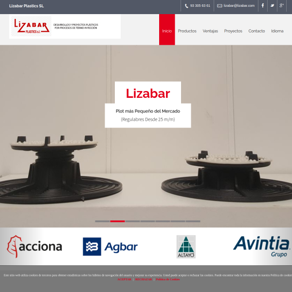 Vista mini Web: https://www.lizabar.com