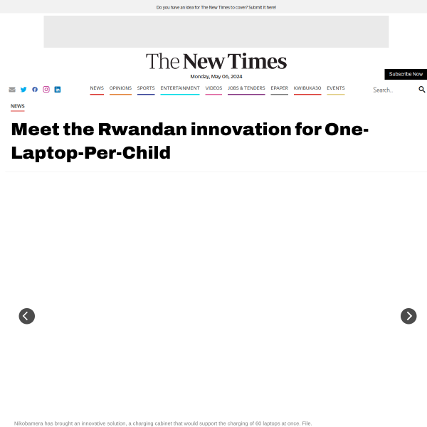 Meet the Rwandan innovation for One-Laptop-Per-Child