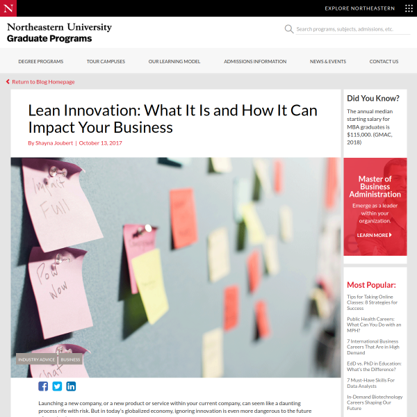 Lean Innovation: What It Is & How It Can Impact Your Business