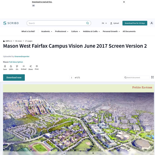 Mason West Fairfax Campus Vision June 2017 Screen Version 2 - George Mason University - Innovation
