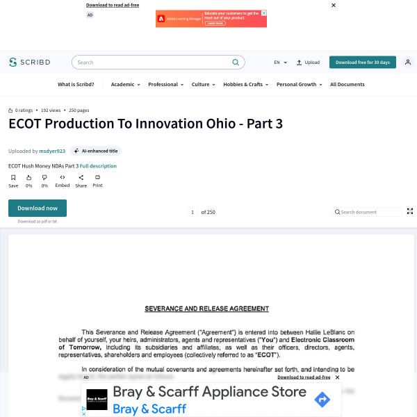 ECOT Production to Innovation Ohio - Part 3 - Civil Rights Act Of 1964 - Payroll