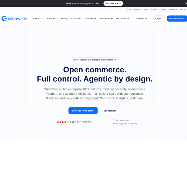 Shopware screenshot 1