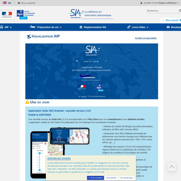 Cartes VAC (SIA)