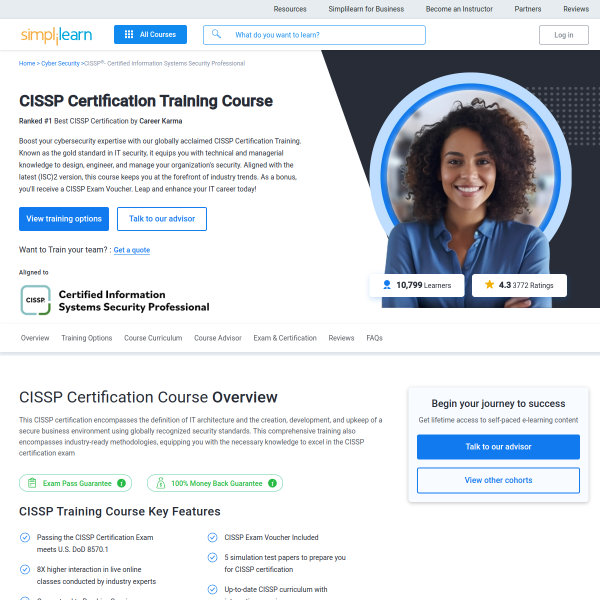 Read more about: CISSP Certification Training