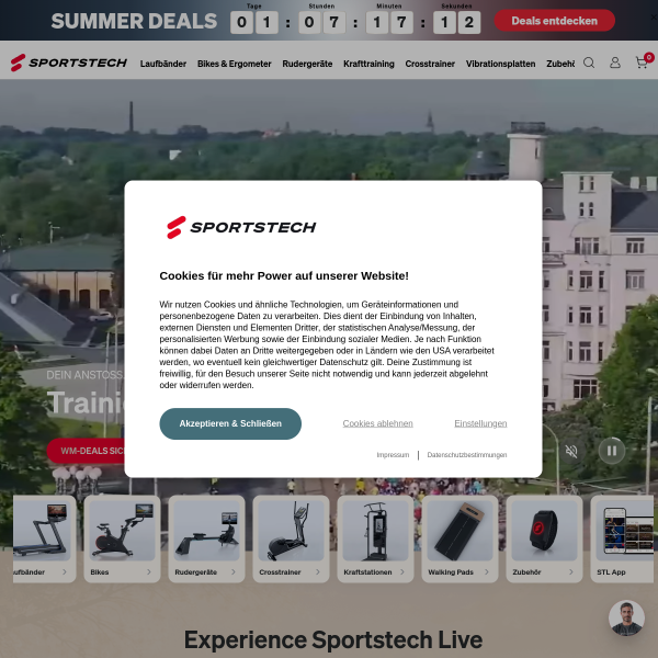 Sportstech - CH Shop-Vorschau