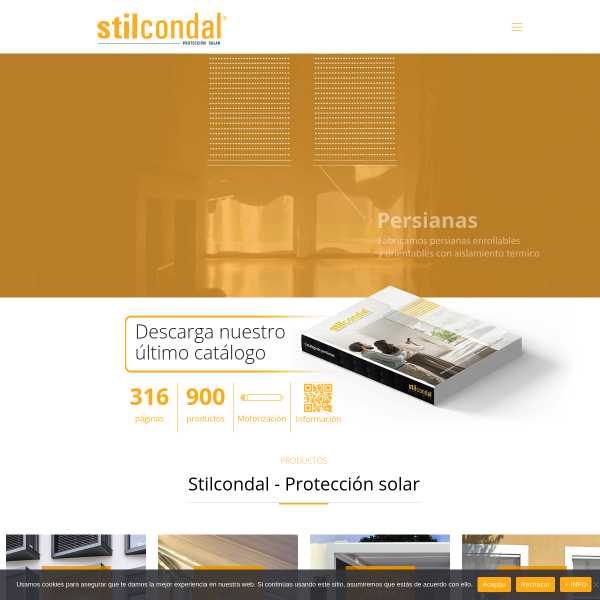 Vista mini Web: https://www.stilcondal.com