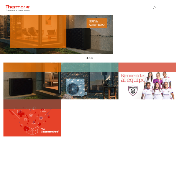Vista mini Web: https://www.thermor.es