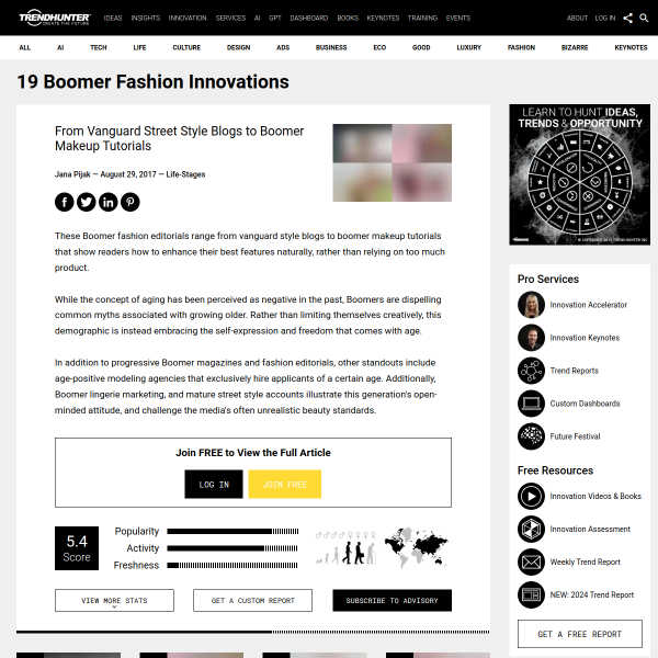 13 Boomer Fashion Innovations