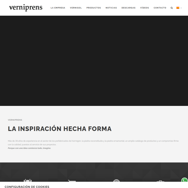 Vista mini Web: https://www.verniprens.com
