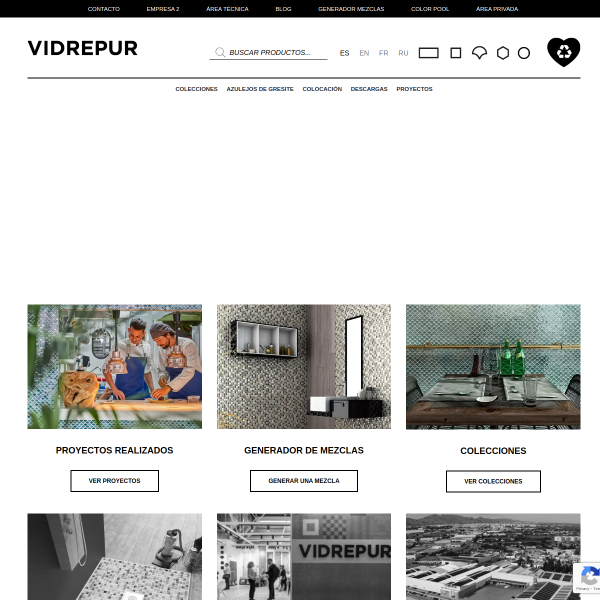 Vista mini Web: https://www.vidrepur.com