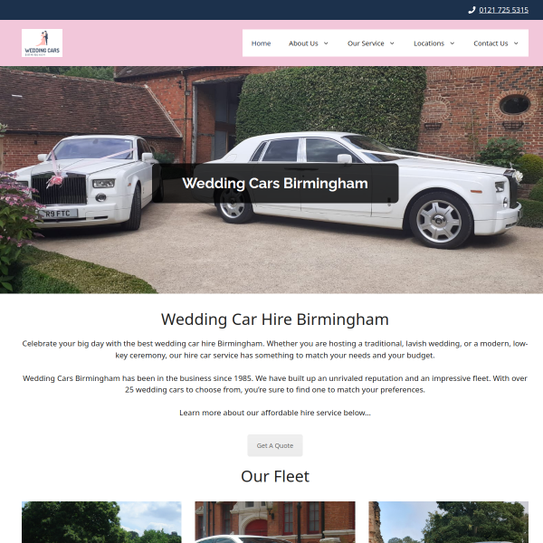 Read more about: Wedding Cars Birmingham