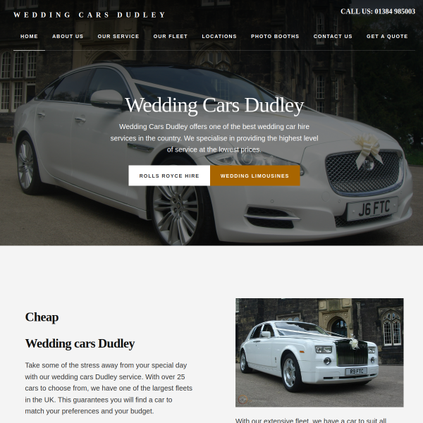 Read more about: Wedding cars in Dudley