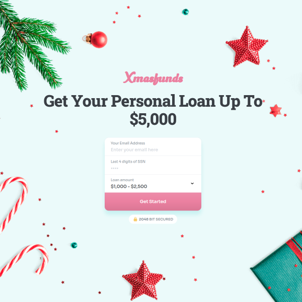  xmasfunds.com screen