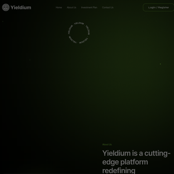 Yieldium screenshot