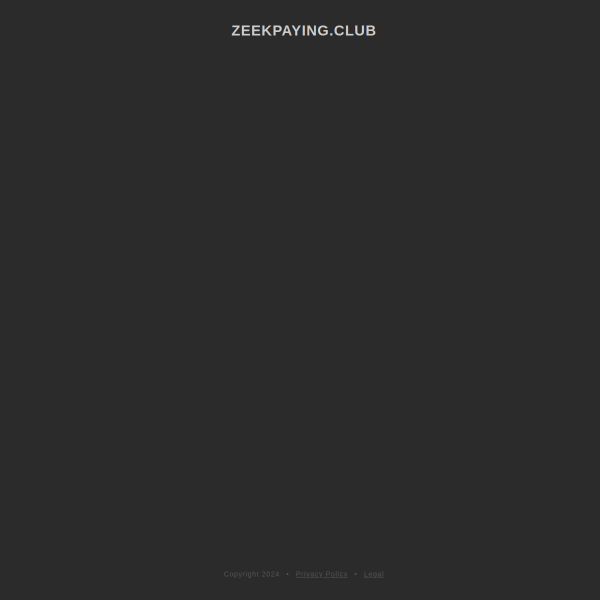  zeekpaying.club screen