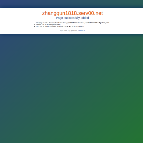 zhangqun1818.serv00.net thumbnail