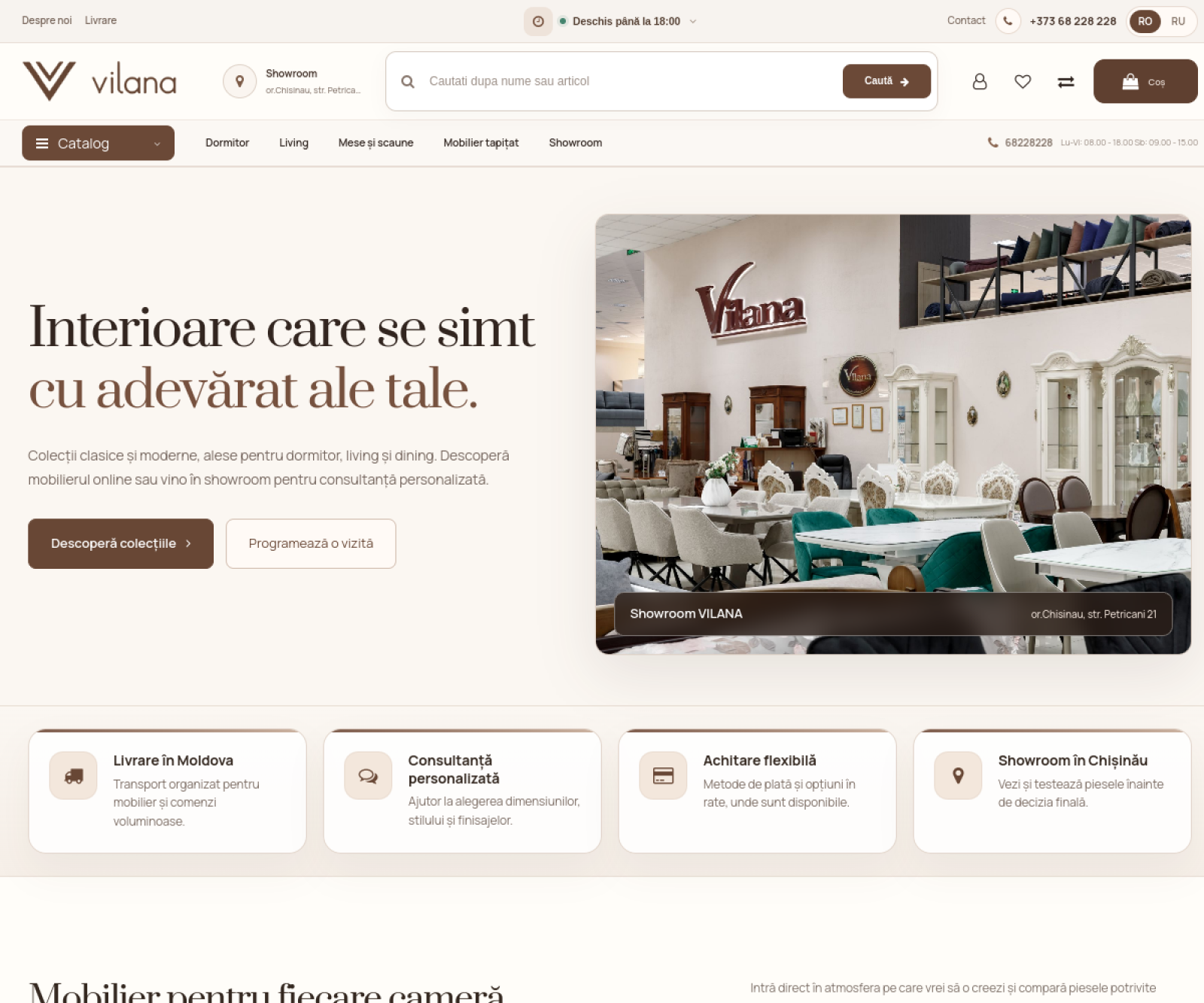 VILANA — magazin de mobilier
