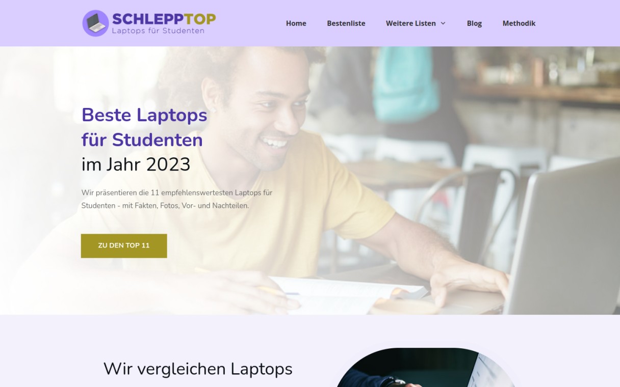 Beste Laptops für Studenten - Schlepptop