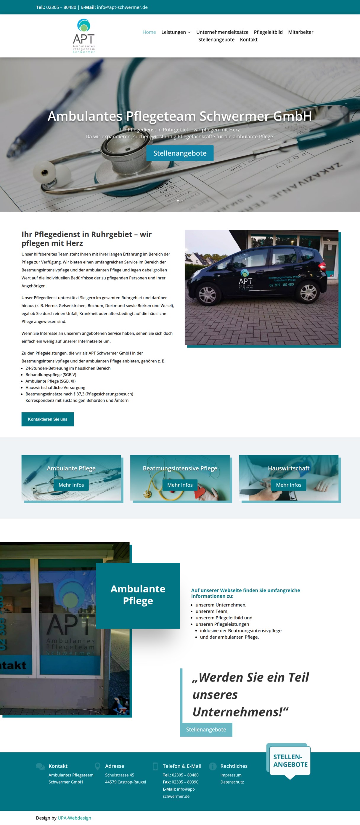 Beatmungsintensive Pflege & ambulante Pflege – Ihr