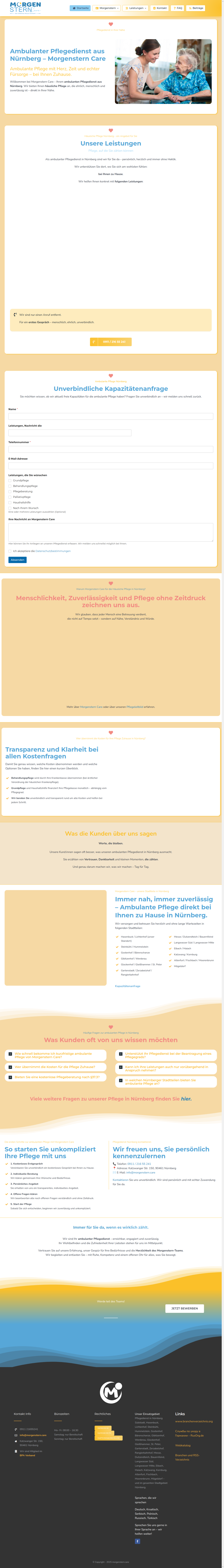 Morgenstern Care - Pflegedienst Nürnberg