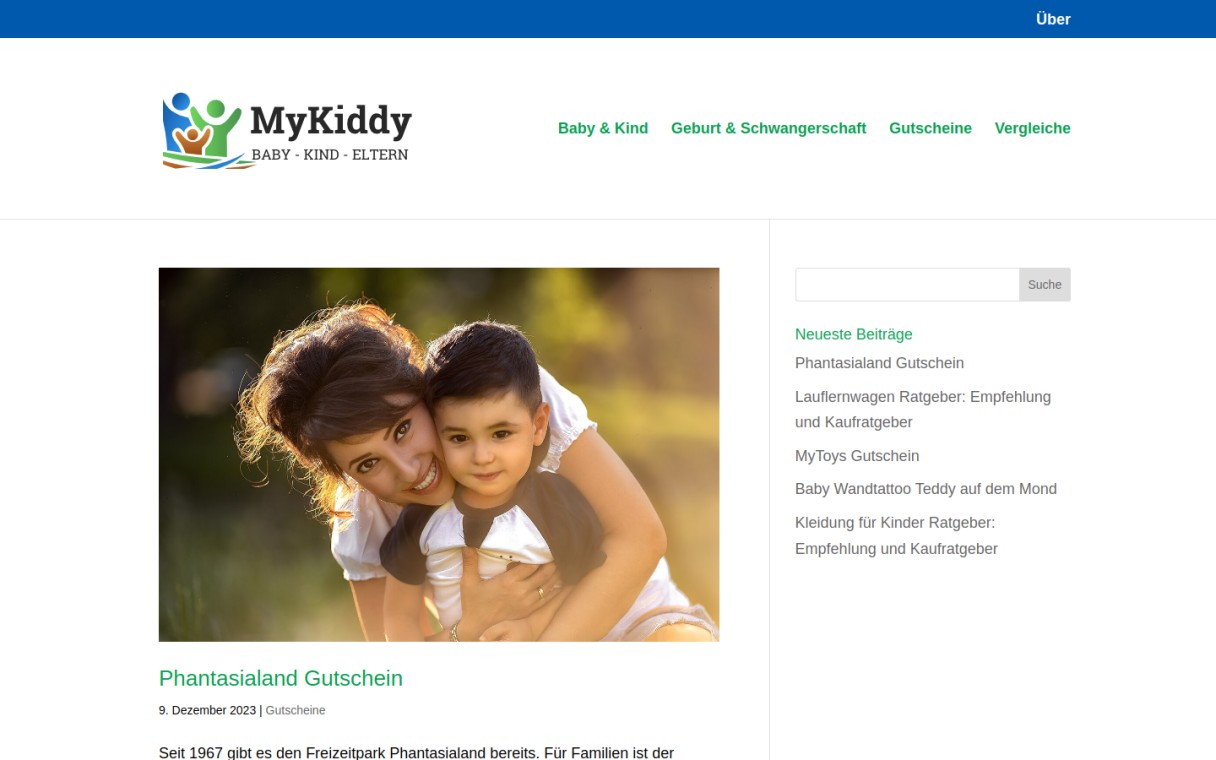MyKiddy: Babyblog & Kindblog