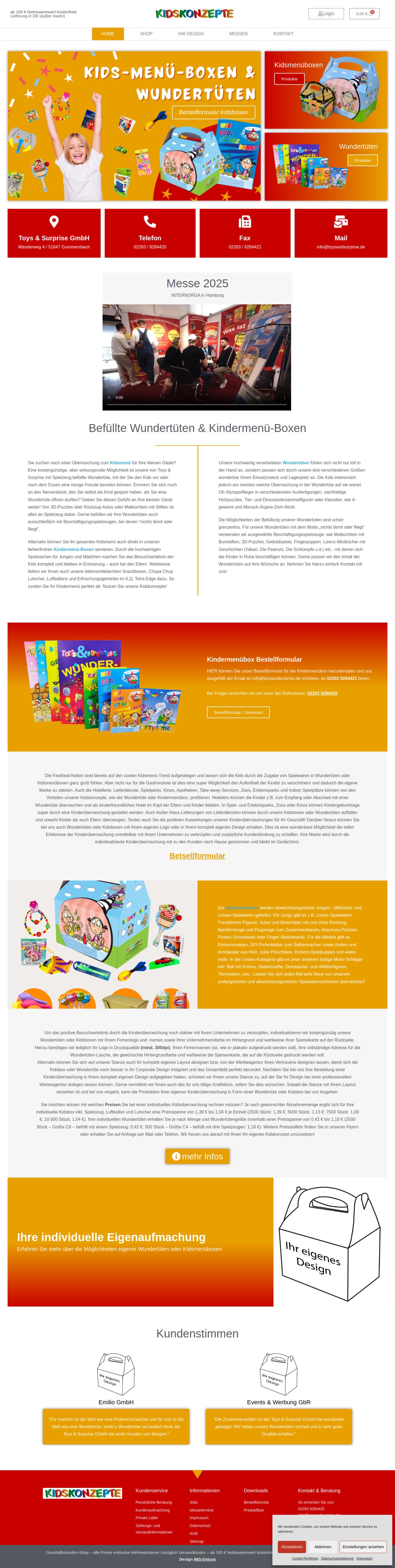 Toys and Surprise