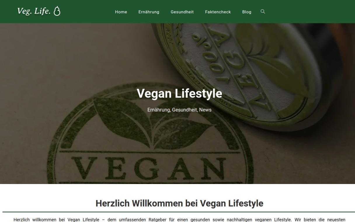 Vegan leben | Vegan Lifestyle Blog