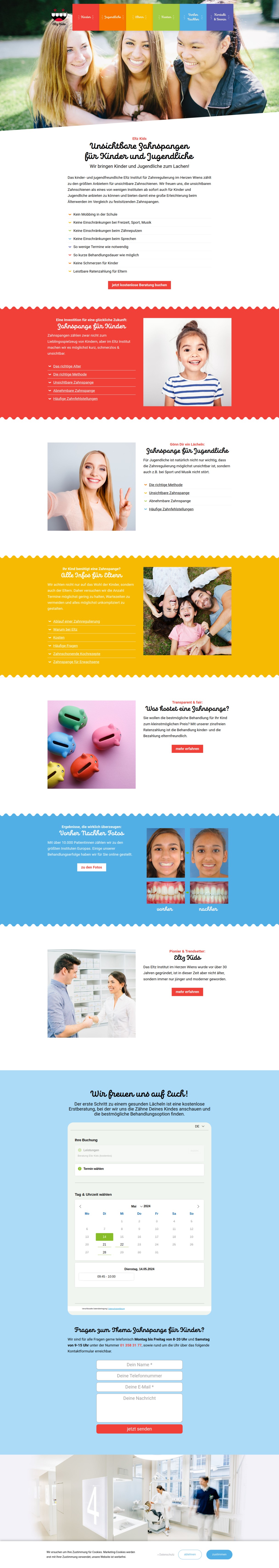 Eltz Kids - Zahnspangen für Kinder