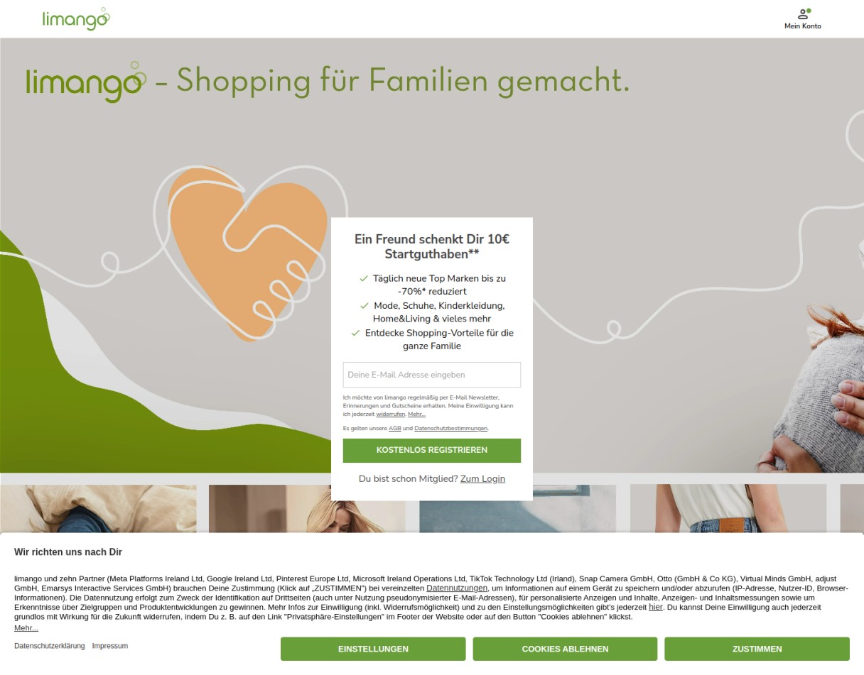 Limango - Dein Shoppingclub für Kinderschuhe, Kindermode & mehr