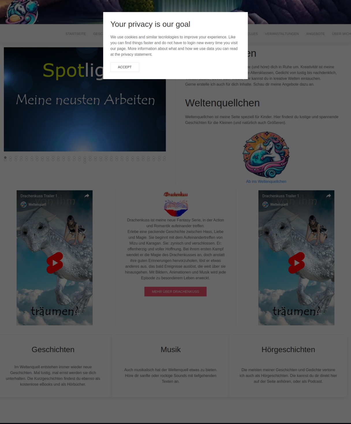 Weltenquell - Mit Kreativität im Herzen