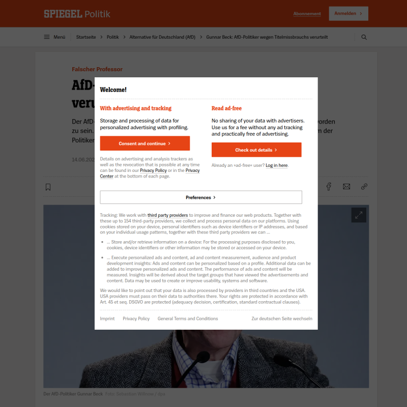 Gunnar Beck: AfD-Politiker wegen Titelmissbrauchs verurteilt