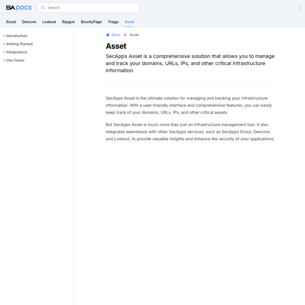 SecApps Asset is a comprehensive solution that allows you to manage and tra...