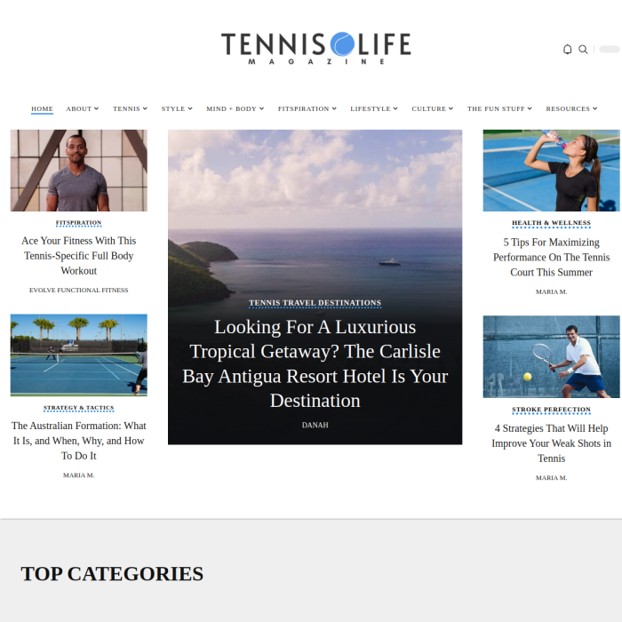 Tennis Life Magazine