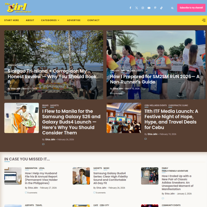 The Girl with the Muji Hat