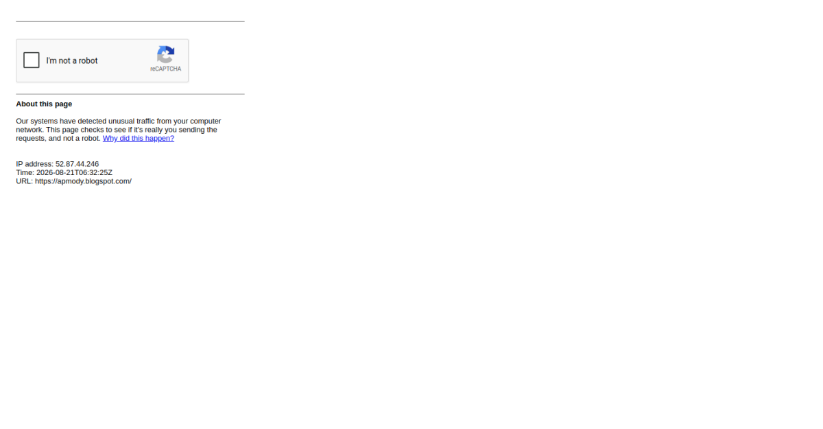APMODY Premium Blogger Template/Theme