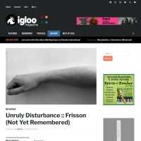 Igloo Magazine Live Snapshot