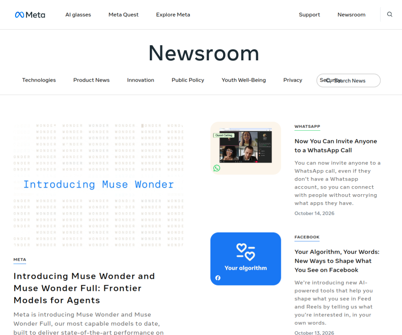 Meta Newsroom