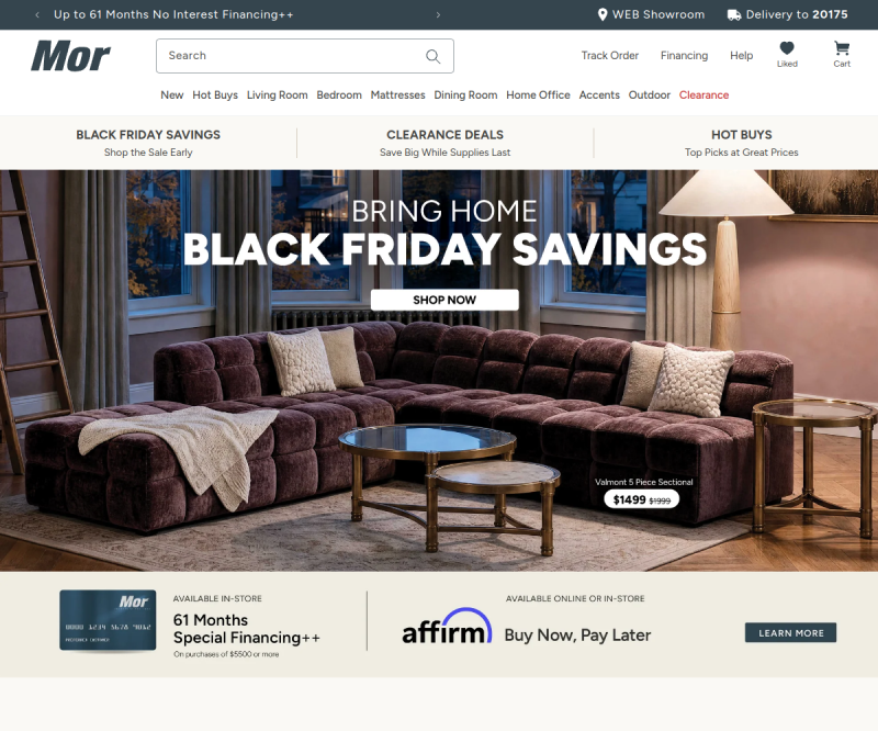 Mor Furniture for Less