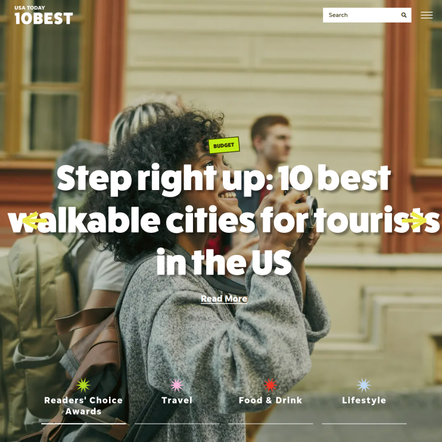 10best.usatoday.com homepage screenshot
