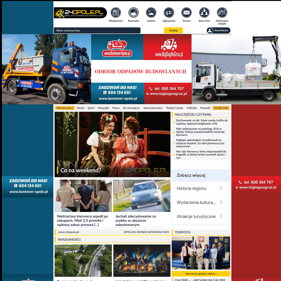 24opole.pl homepage screenshot