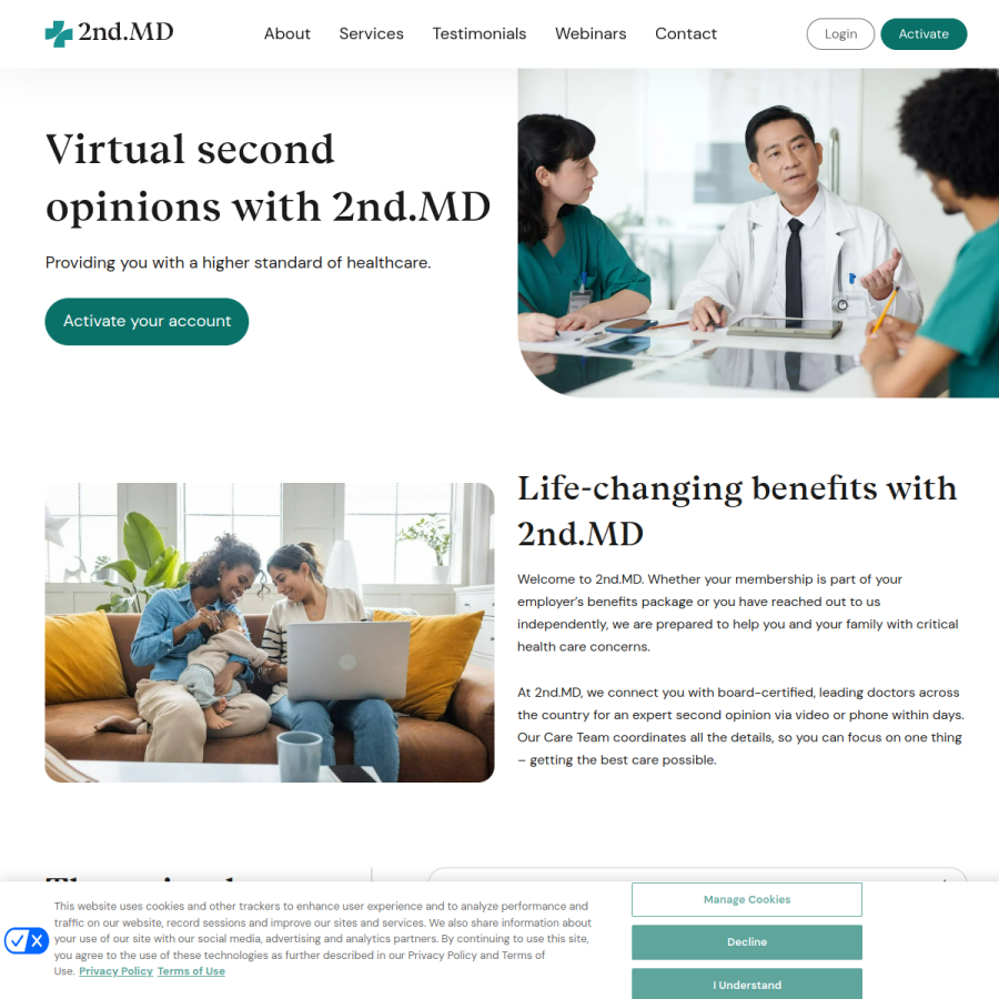 2nd.md homepage screenshot