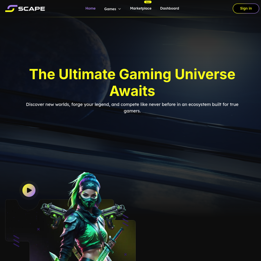 5thscape.com homepage screenshot
