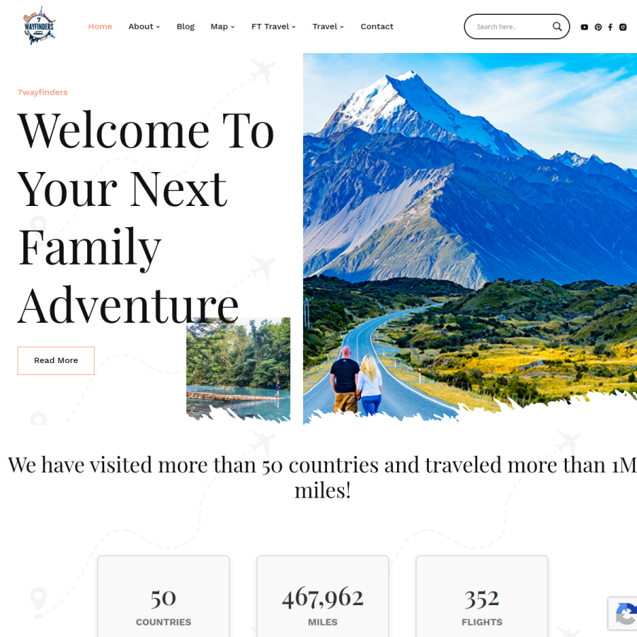 7wayfinders.com homepage screenshot