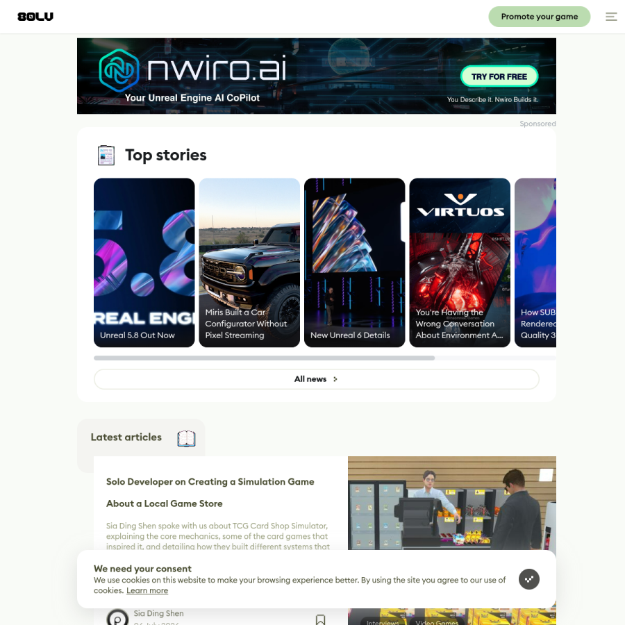 80.lv homepage screenshot